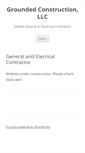 Mobile Screenshot of groundedconstruction.com